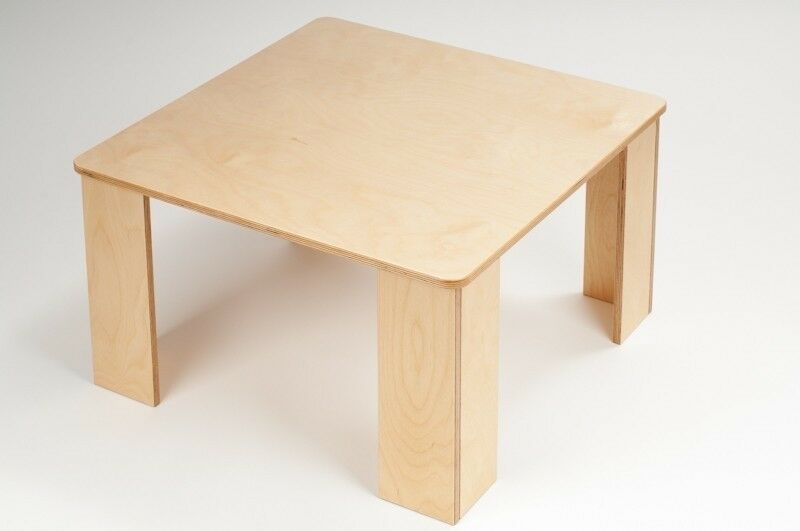 Blinq Houten Kubus Tafel Blank blinq kopen in de aanbieding