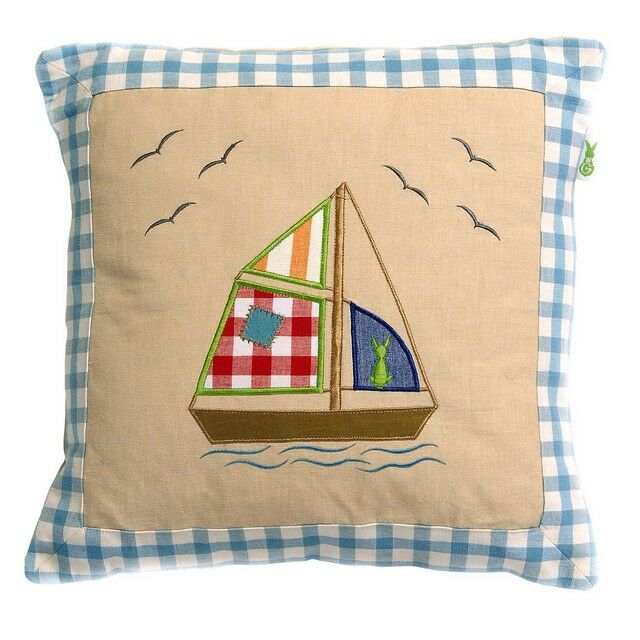 Beach House Playhouse Cushion Cover Win Green 1602 win green kopen in de aanbieding