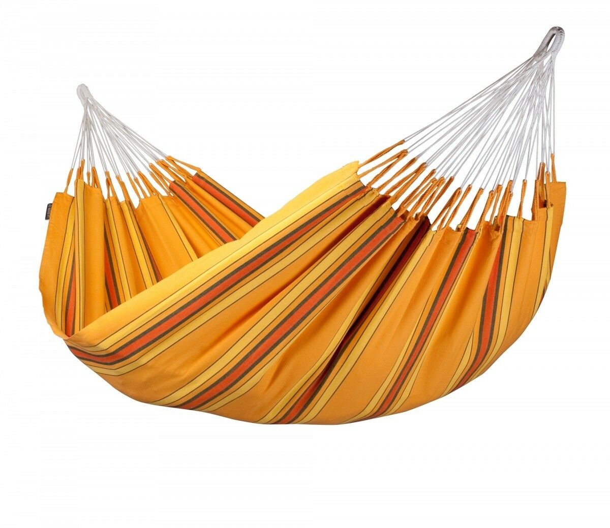 Tweepersoons Klassieke Hangmat Katoen Currambera Apricot La Siesta Cuh16 5 la siesta kopen in de aanbieding
