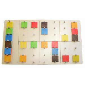 Wandpaneel Sudoku-kleurpuzzel