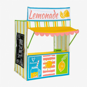 Role Play Limonade kraam - Speeltent voor kinderen - 110 x 163 x 158 cm - Natuurlijke materialen - Winkeltje Speelhuis voor binnen en buiten - Kindertent voor jongens en meisjes