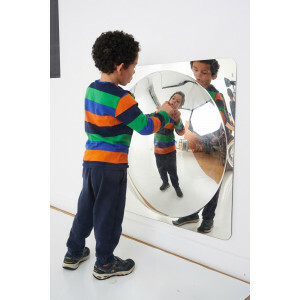 Reusachtig Acryl Spiegelpaneel Met Enkele Koepel - 780 mm