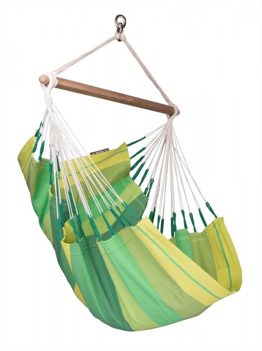 Basic Hangstoel Katoen Orquidea Jungle La Siesta Orc14 4 la siesta kopen in de aanbieding